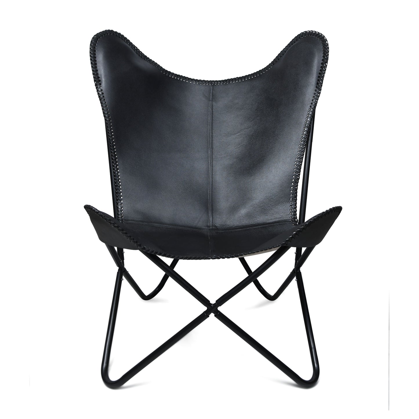 Black Butterfly With Black Frame