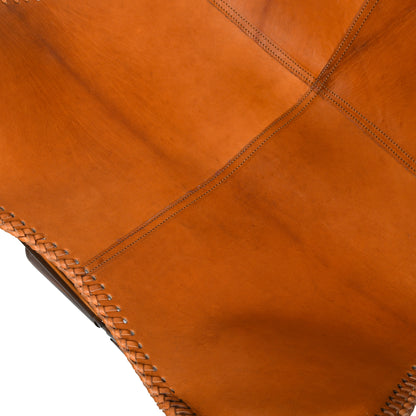 Goat Vintage Leather with copper Frame